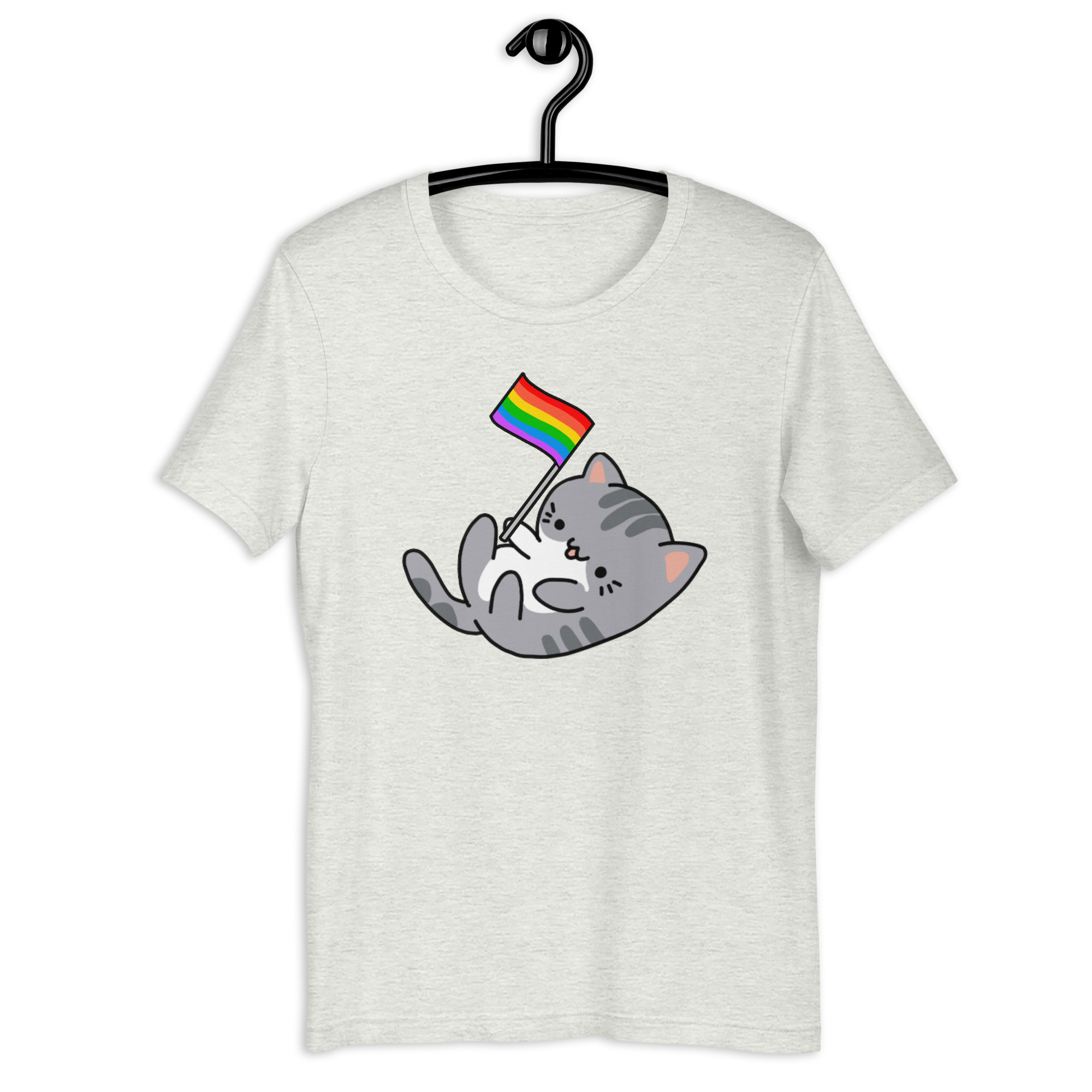 Kitty Flag Pride Unisex t-shirt - Image 9