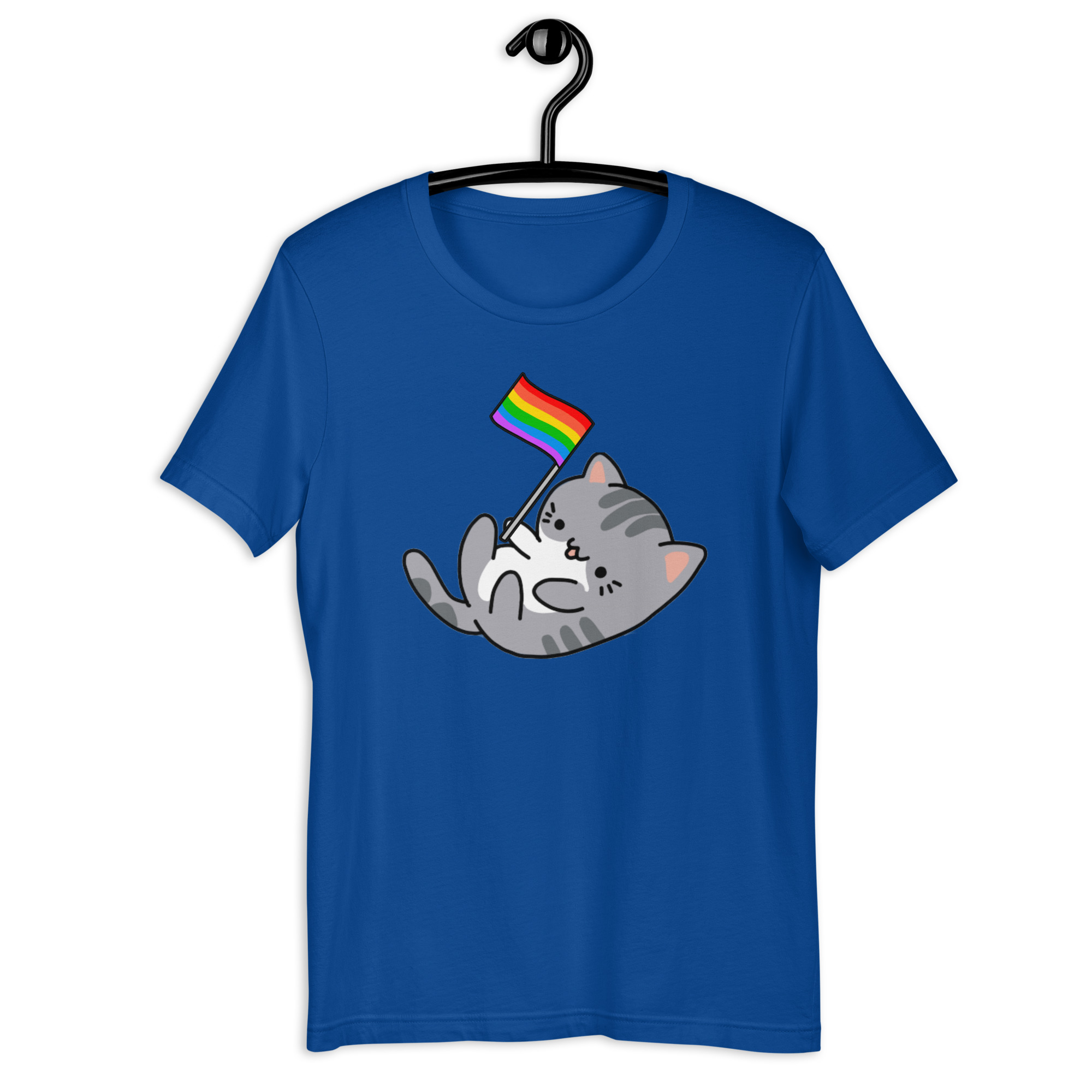 Kitty Flag Pride Unisex t-shirt - Image 4