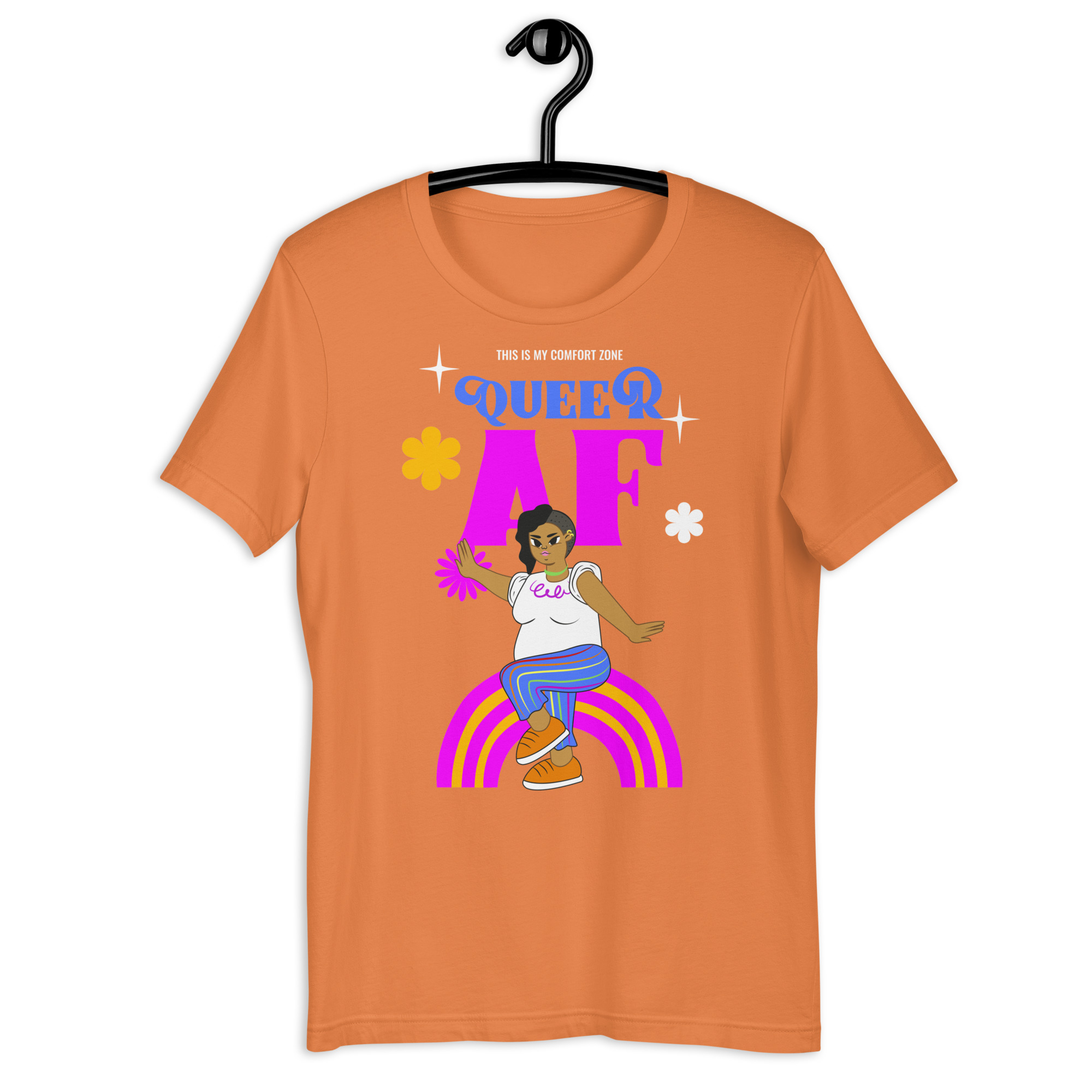 Queer AF Unisex Pride t-shirt